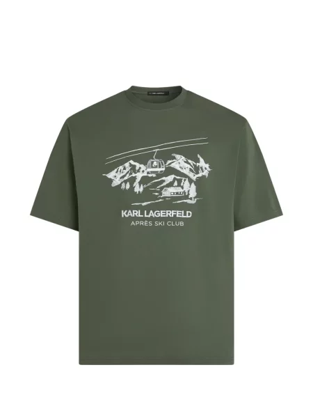 Tricou Karl Lagerfeld verde