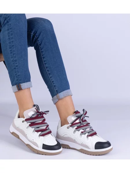 Sneakerși D/ceo alb