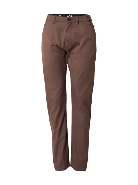 S.Oliver Pantaloni eleganți Denver ciocolatiu