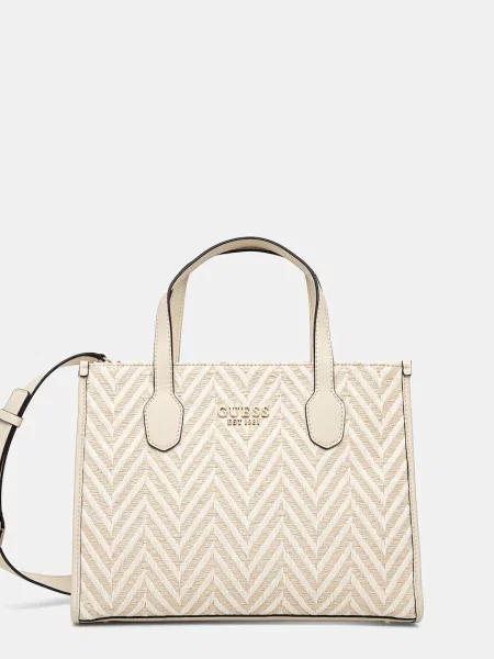 Чанта Guess бежово