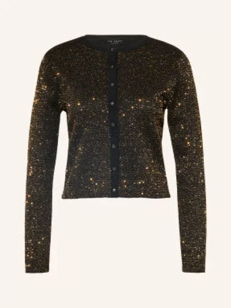 Ted Baker Kardigan Nyrie Z Cekinami schwarz czarny