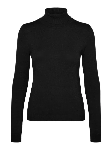 VERO MODA Pulover VMMHappiness' negru