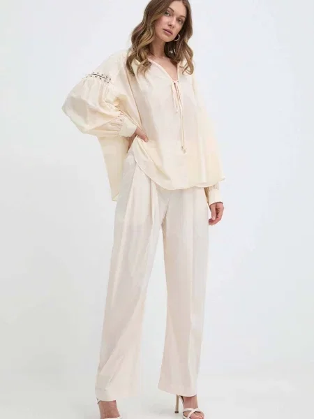 Pinko pantaloni bej