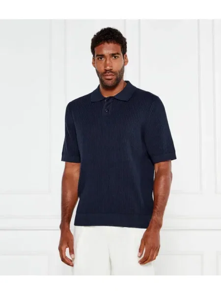 BOSS ORANGE Polo Akoppo | Relaxed fit portocaliu
