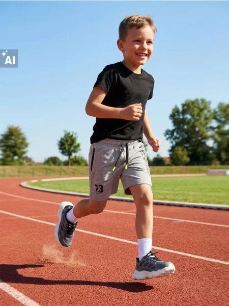 Sinsay Sportovní kraťasy Active šedá