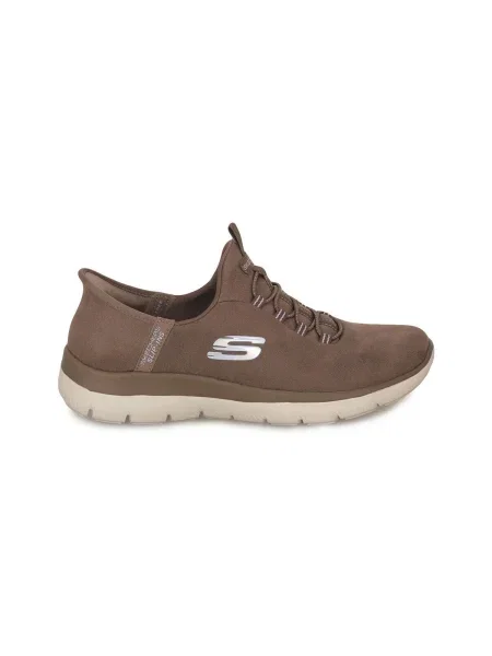 Tenisky Skechers hnedá
