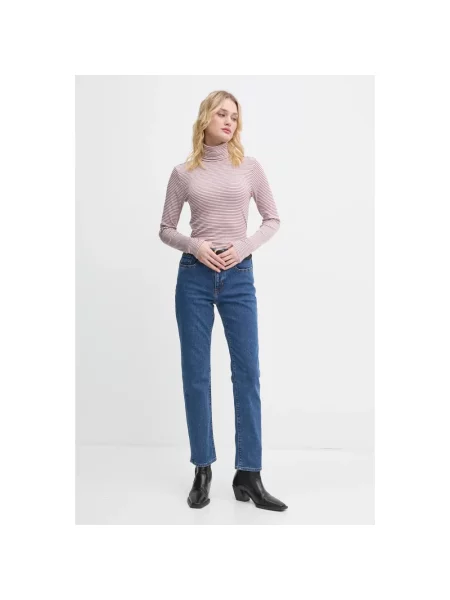 Jeansy Levi's z wysoką talią niebieskie