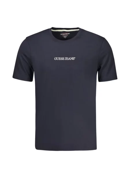 Tricou Guess cu imagine albastru
