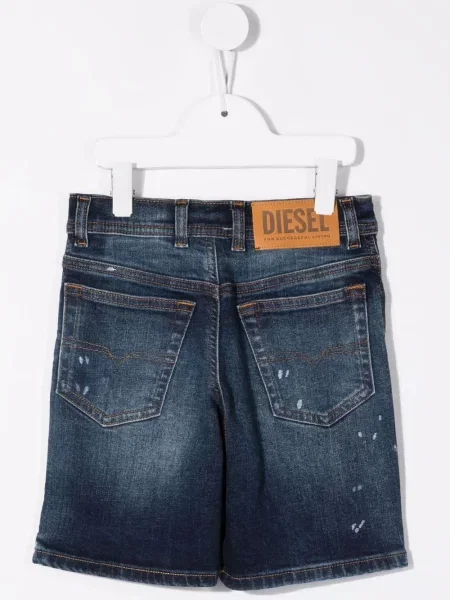 Szorty dziecięce Diesel niebieskie