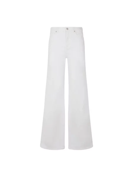 Jeansy 7 For All Mankind białe