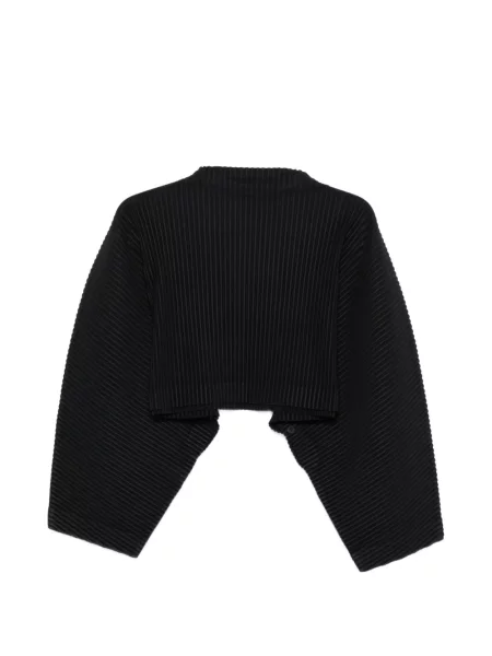Плисирана тениска Homme Plissé Issey Miyake черно