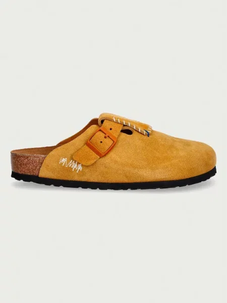 Σκαρπινια Birkenstock 1774 σουέντ κίτρινο