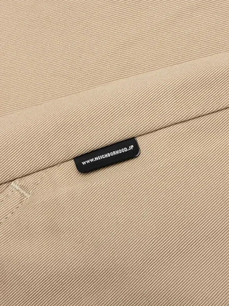 Pantaloni chino Neighborhood din țesătură twill