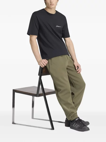 Lung pantaloni Adidas alergare albastru