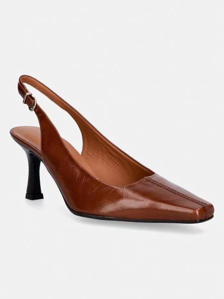 Billi Bi salonarji usnjeni rjava