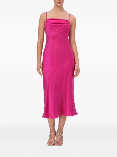 Rochie midi Murmur roz