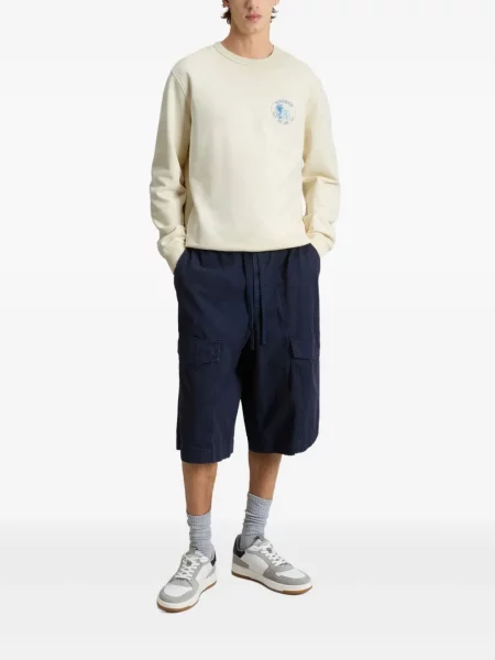 Hanorac Woolrich cu imagine alb
