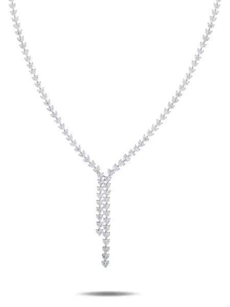 Colier Lb Exclusive cu motiv cu inimi