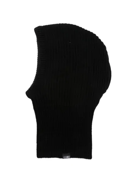 Căciulă Mm6 Maison Margiela tricotate negru