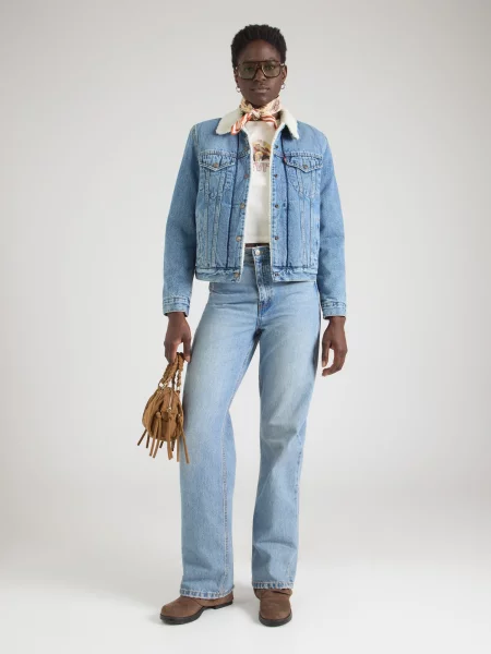 LEVI'S ® Prechodná bunda denim modrá