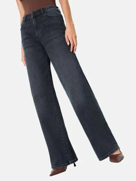 Friends Like These Jeans denim negru