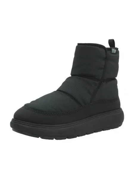 Členkové topánky Fitflop čierna