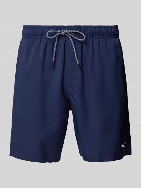 Szorty pływackie o średniej długości PUMA Swim czerwone