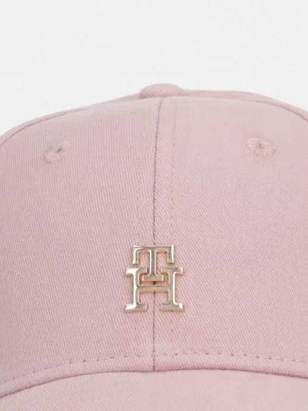 Tommy Hilfiger Šiltovka Th Elevated Chic Cap ružová