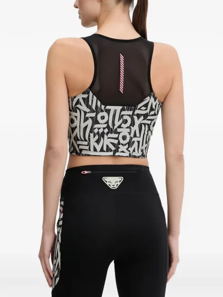 Top Dynafit cu imagine negru