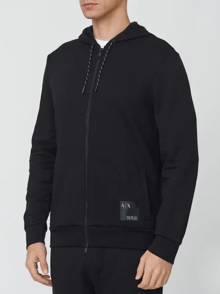 Спортивна кофта Armani Exchange чорна