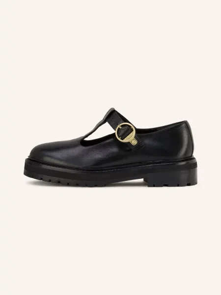 Barbour Loafery Mary Jane Ryton / zlatá černá