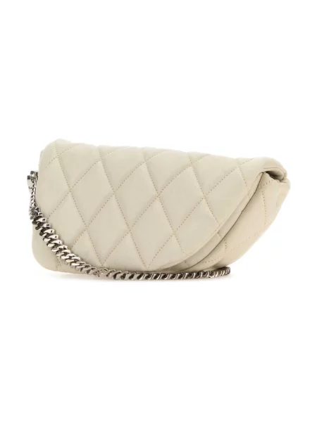 Torebka Burberry skórzana biała