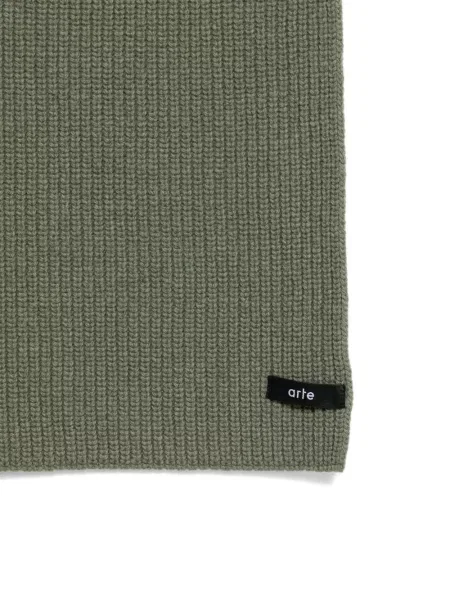 Fular Arte Antwerp tricotate verde