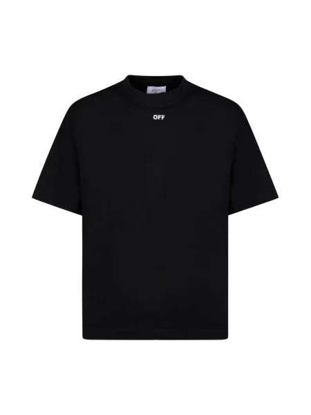 T-shirt Off-White Big Bookish Skate S/S Tee Black White S biała