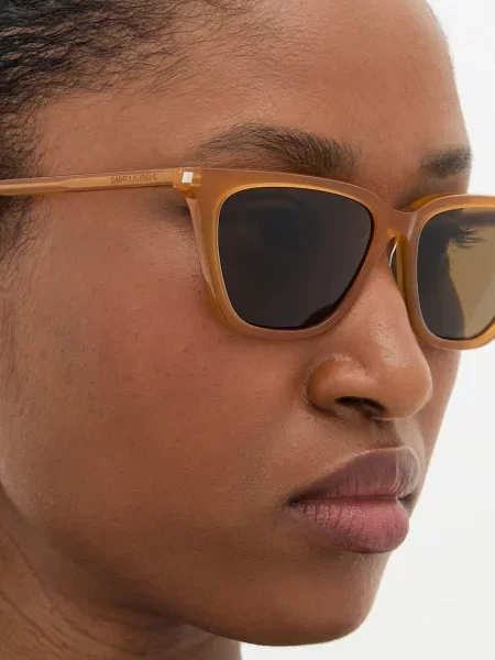 Saint Laurent női wayfarer napszemüveg barna