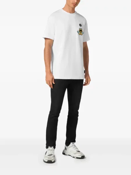 Tricou Philipp Plein alb
