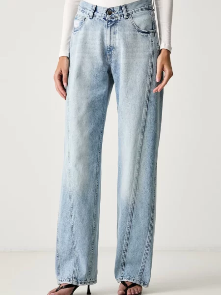 Le Privé relaxed fit džíny ICONIC JEANS modré