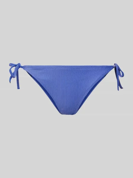 Figi bikini z wiązaniami po bokach Calvin Klein Underwear niebieski