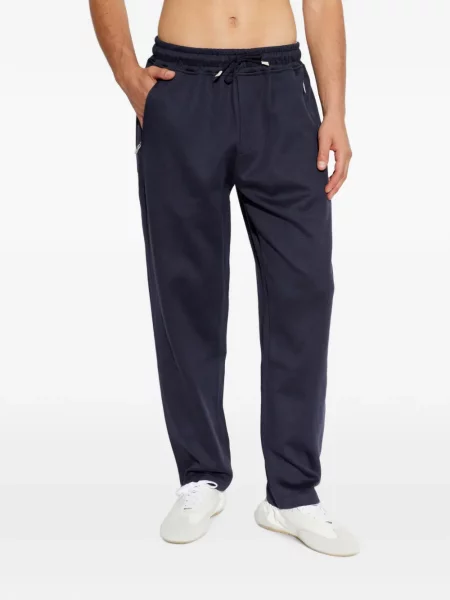 Pantaloni Eleventy cu cordon albastru