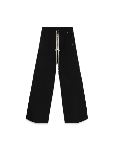 Spodnie cargo Rick Owens czarne
