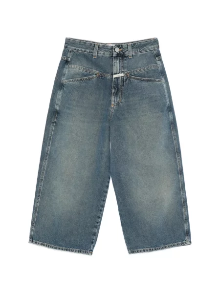 Cropp blugi Closed albastru