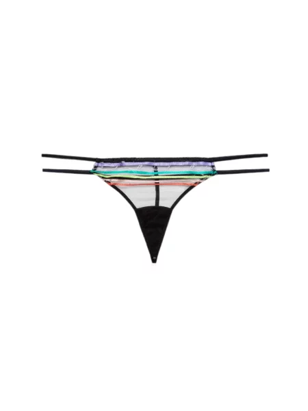 Chiloți tanga Fleur Du Mal negru