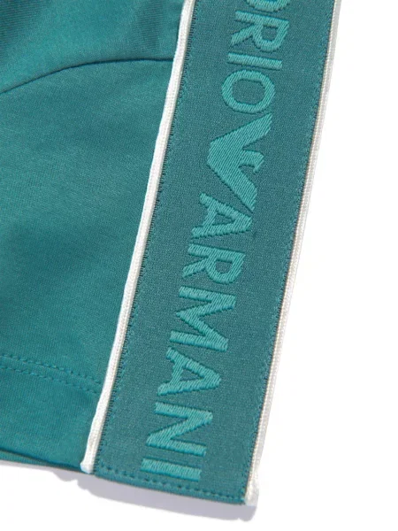 Koszulka dziecięca Emporio Armani zielona