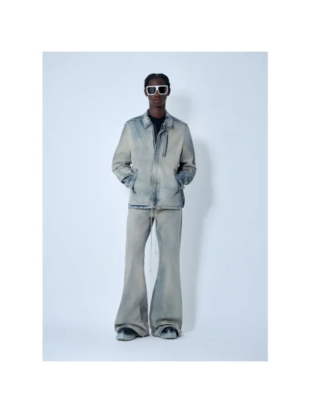 Kurtka jeansowa Rick Owens niebieska