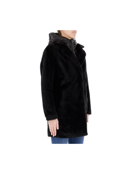 Sztuczne futro kurtka Bomboogie czarna