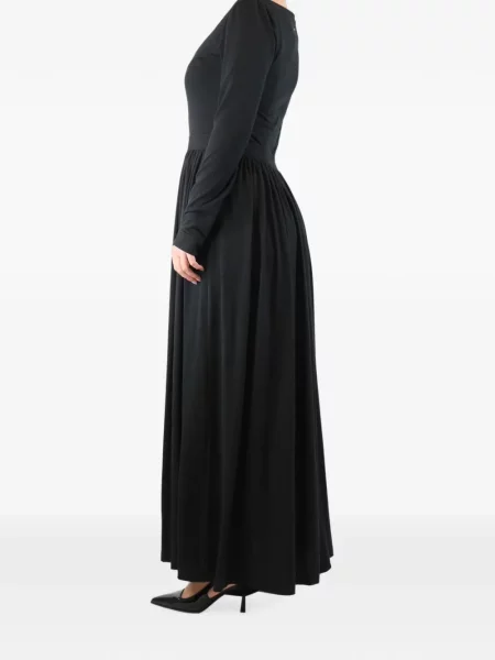Rochie G. din jerseu negru