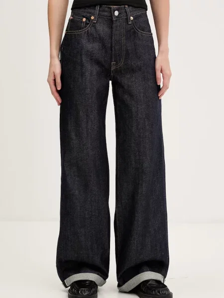 Tommy Jeans blugi relaxed fit pentru femei