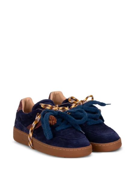 Sneakerși D.a.t.e. din piele de căprioară albastru