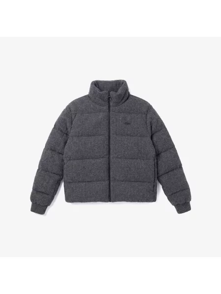 Длинная футболка Lacoste с длинным рукавом серая