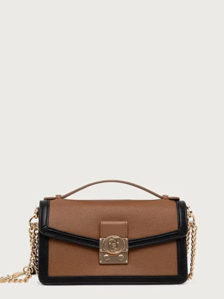 Liu Jo geantă crossbody cu imitație de piele maro